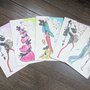 Christian Lacroix Haute Couture Notecards Set of 5